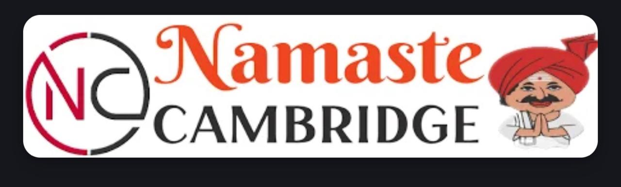 Namaste Cambridge logo
